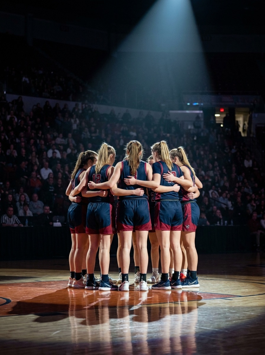 Team huddle